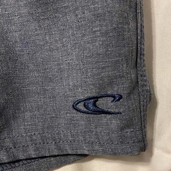 O'neill Reserve Slub Hybrid Shorts Men's 36 Gray Heather Hyperfreak Stretch - Picture 4 of 8